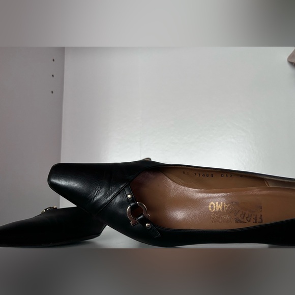 Black Salvatore Ferragamo Heels - Picture 9 of 9